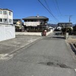 前面道路をまっすぐ進むとカインズホーム